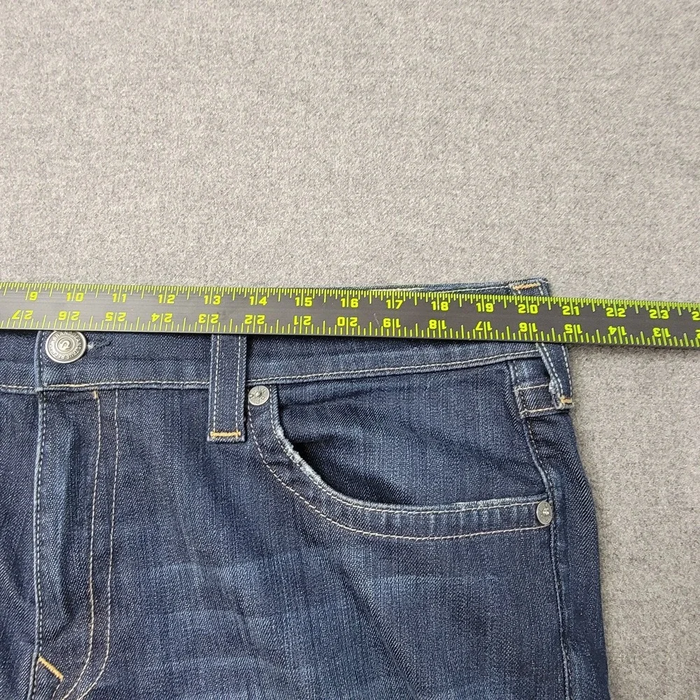 True Religion Jeans Mens 40 Geno Relaxed Slim Straight Made USA Denim Pockets